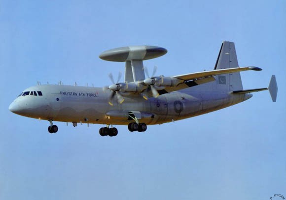 Máy bay cảnh báo sớm ZDK-03 của Không quân Pakistan, do Trung Quốc chế tạo.